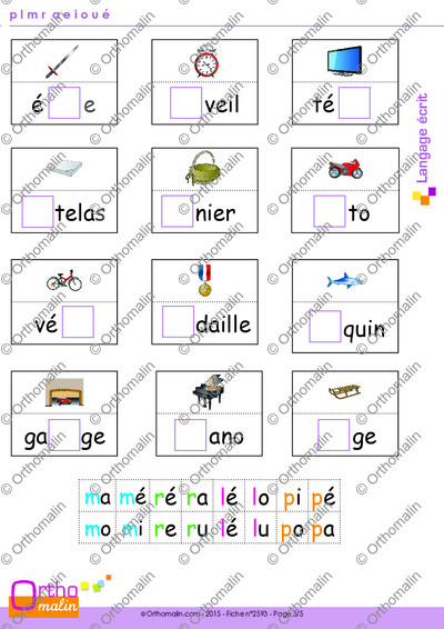 Page 5 de la fiche