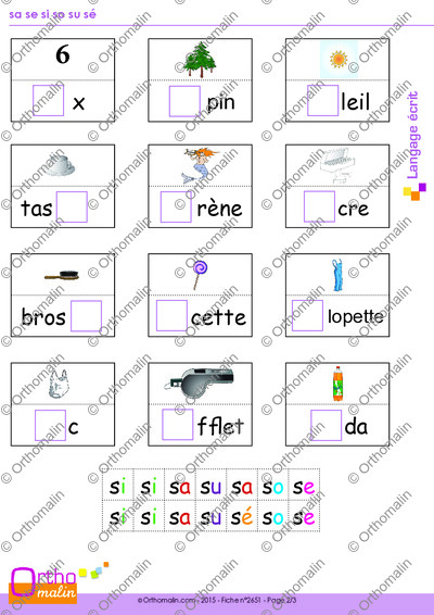 Page 2 de la fiche