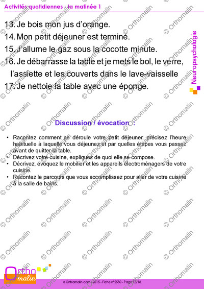 Page 18 de la fiche
