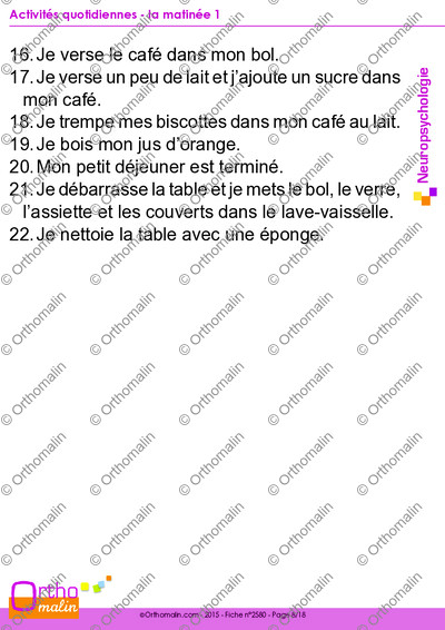 Page 8 de la fiche