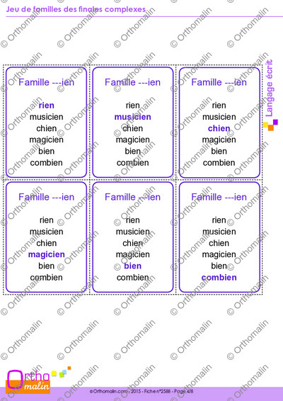 Page 4 de la fiche