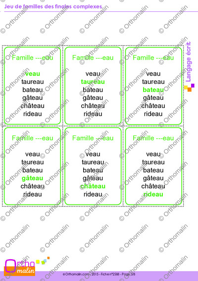 Page 5 de la fiche