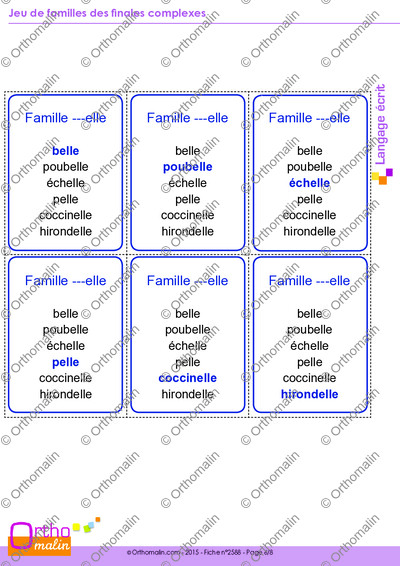 Page 6 de la fiche