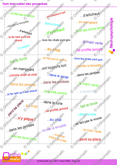 Page 5 de la fiche