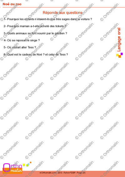 Page 5 de la fiche