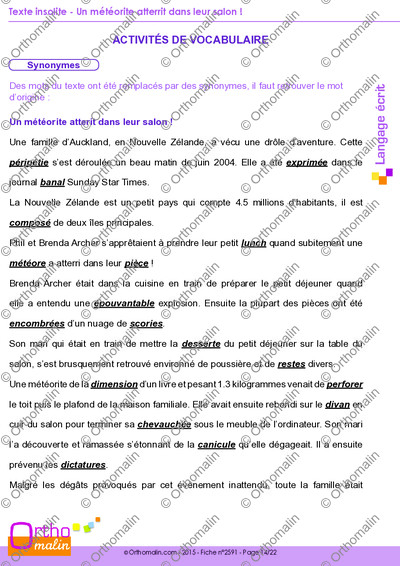Page 14 de la fiche