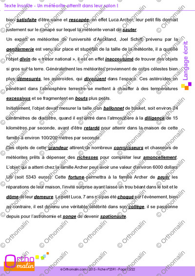 Page 15 de la fiche