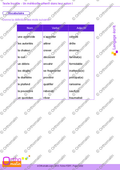 Page 16 de la fiche