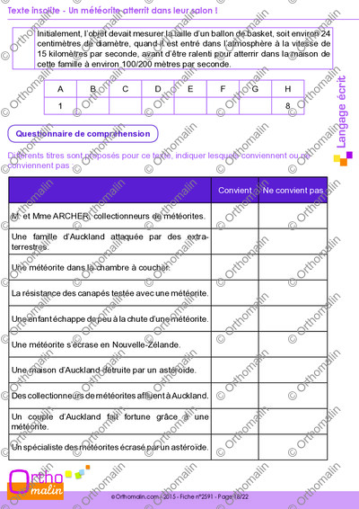 Page 18 de la fiche