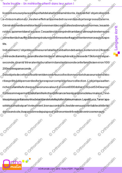 Page 8 de la fiche