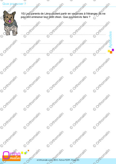Page 5 de la fiche