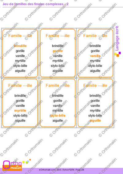 Page 3 de la fiche