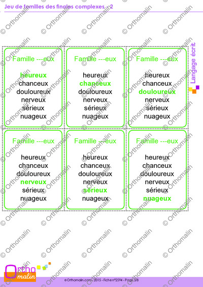 Page 5 de la fiche