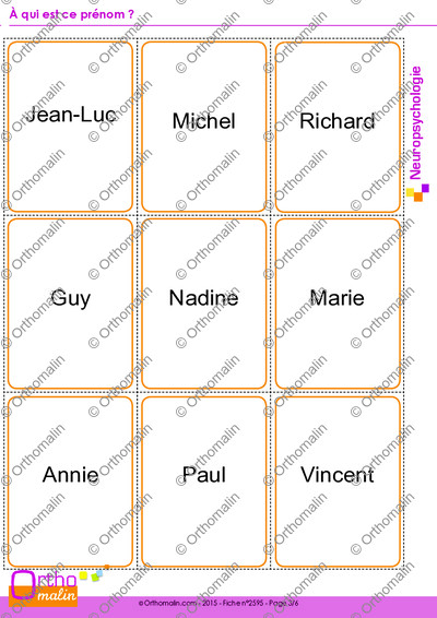 Page 3 de la fiche
