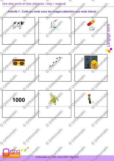 Page 4 de la fiche