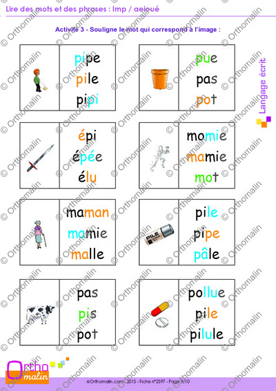 Page 9 de la fiche