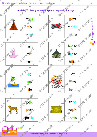 Page 8 de la fiche