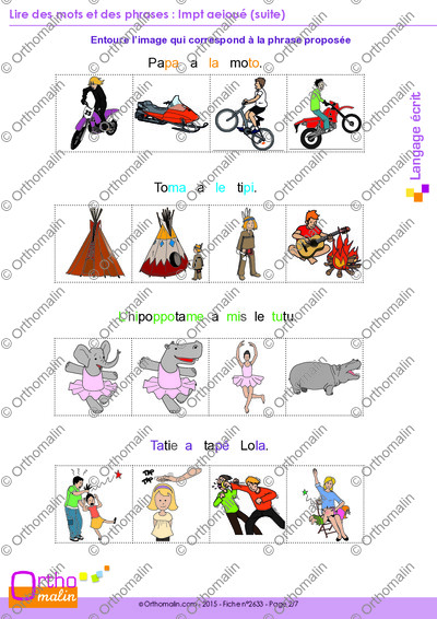 Page 2 de la fiche