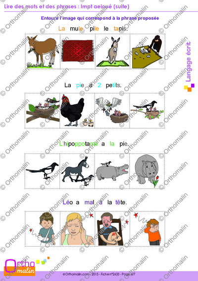 Page 6 de la fiche