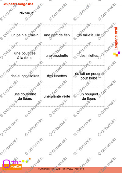 Page 8 de la fiche