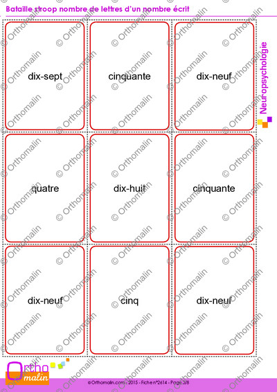 Page 3 de la fiche