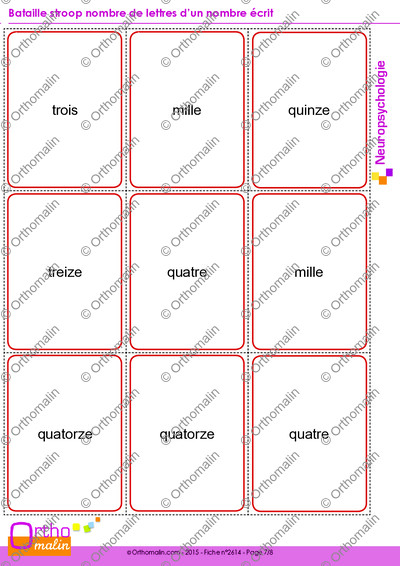 Page 7 de la fiche