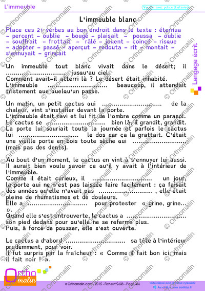 Page 4 de la fiche