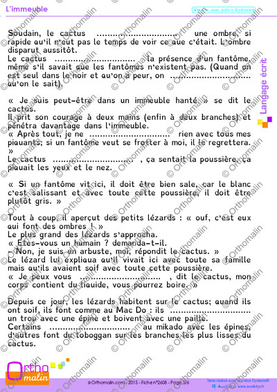 Page 5 de la fiche