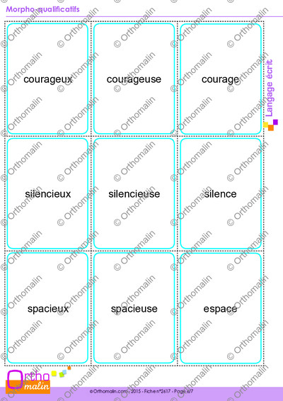 Page 6 de la fiche