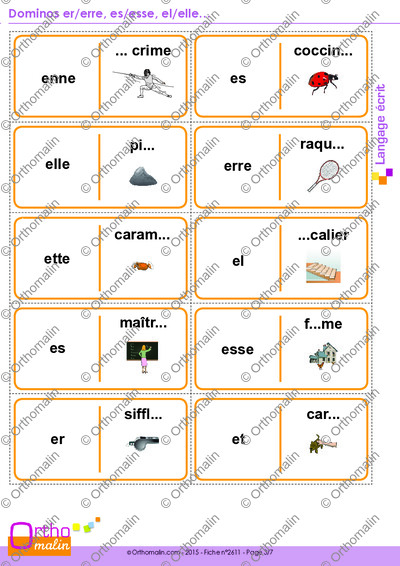Page 3 de la fiche