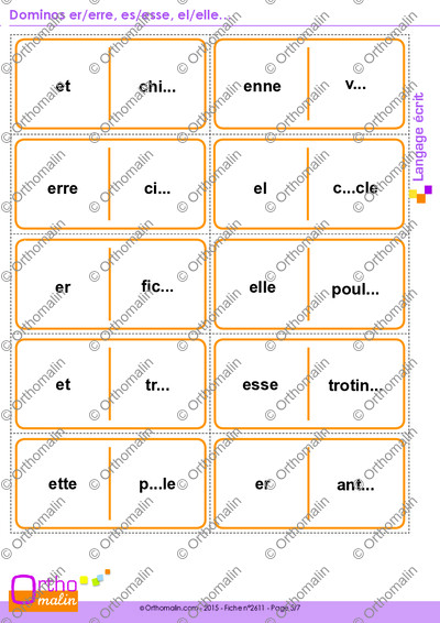 Page 5 de la fiche