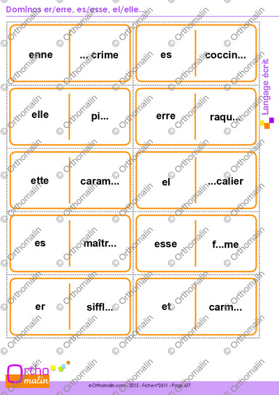 Page 6 de la fiche