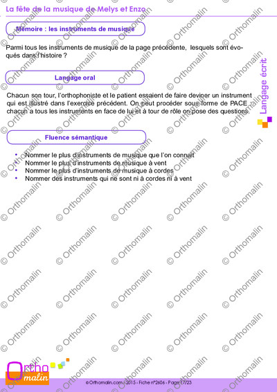 Page 17 de la fiche
