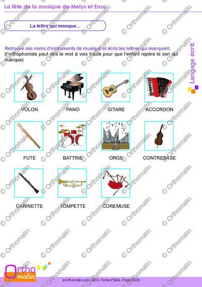 Page 22 de la fiche