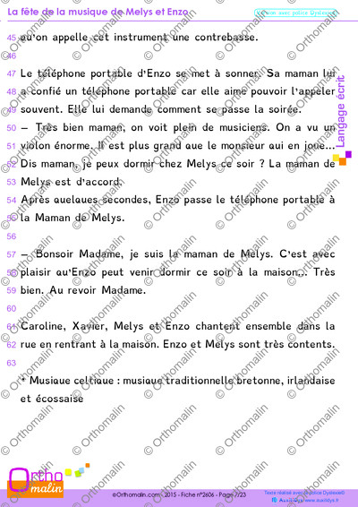 Page 7 de la fiche