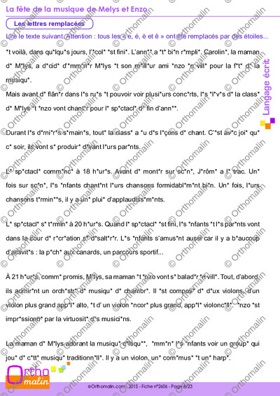 Page 8 de la fiche