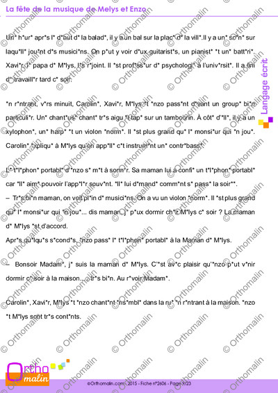 Page 9 de la fiche