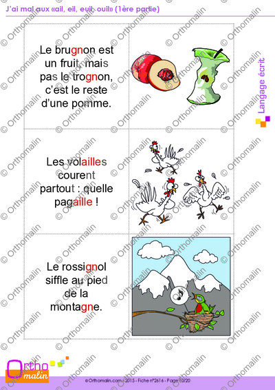 Page 10 de la fiche