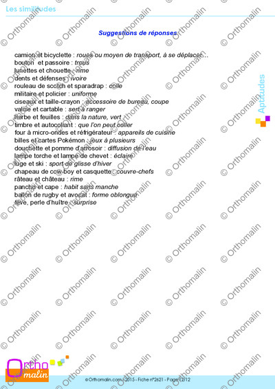 Page 12 de la fiche