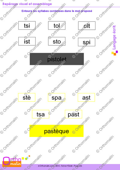 Page 4 de la fiche
