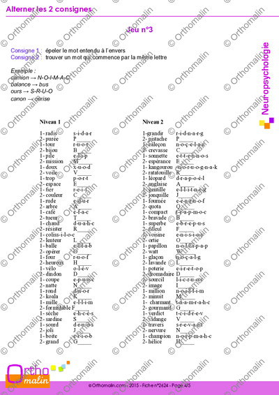 Page 4 de la fiche