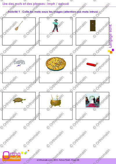 Page 3 de la fiche