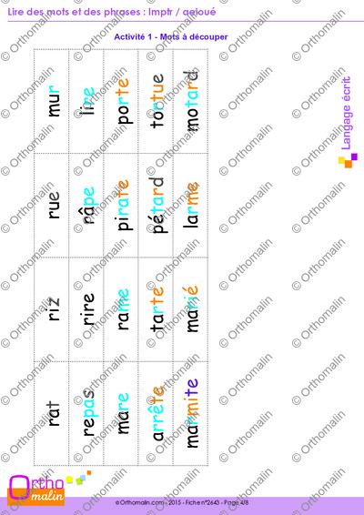 Page 4 de la fiche