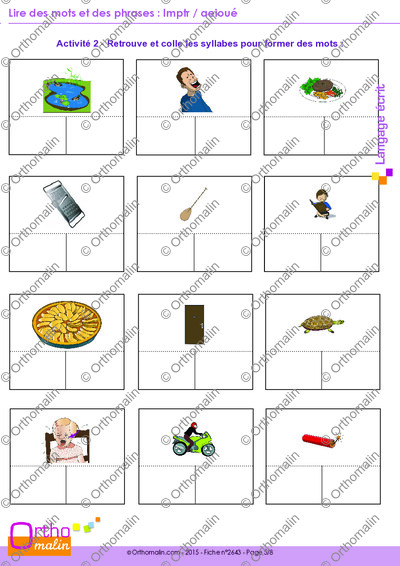 Page 5 de la fiche