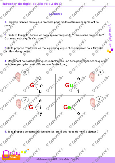 Page 3 de la fiche