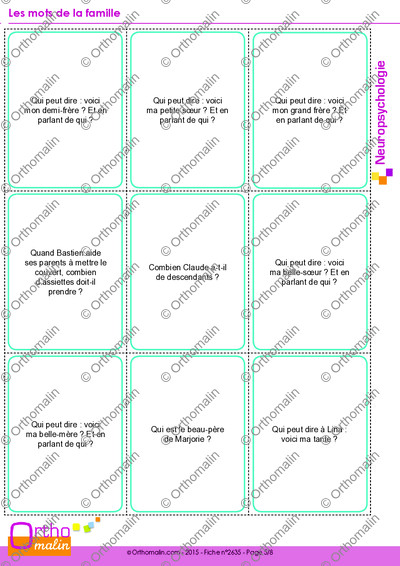 Page 5 de la fiche