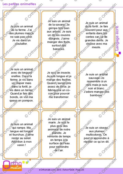 Page 3 de la fiche