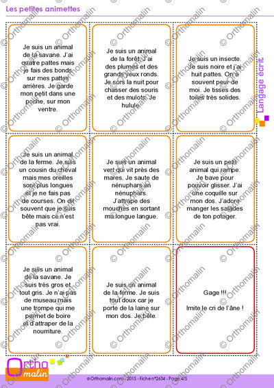 Page 4 de la fiche