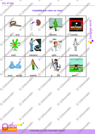 Page 6 de la fiche
