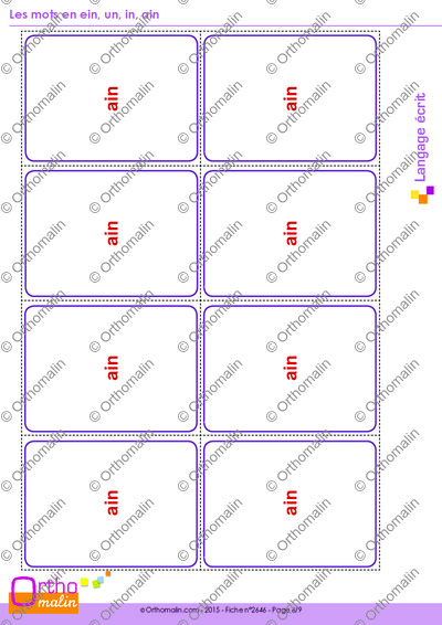 Page 6 de la fiche